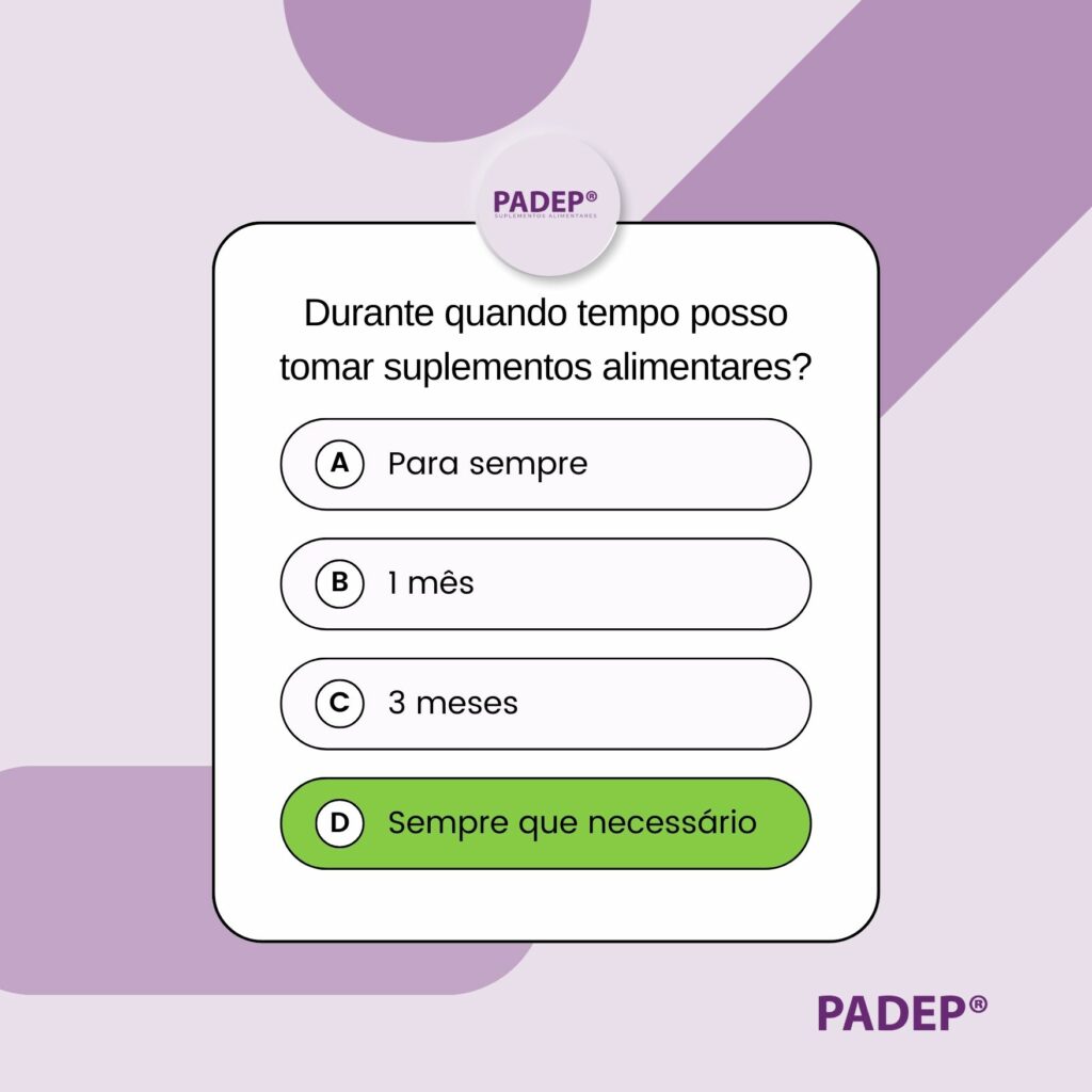 Quanto Tempo Tomar Suplementos